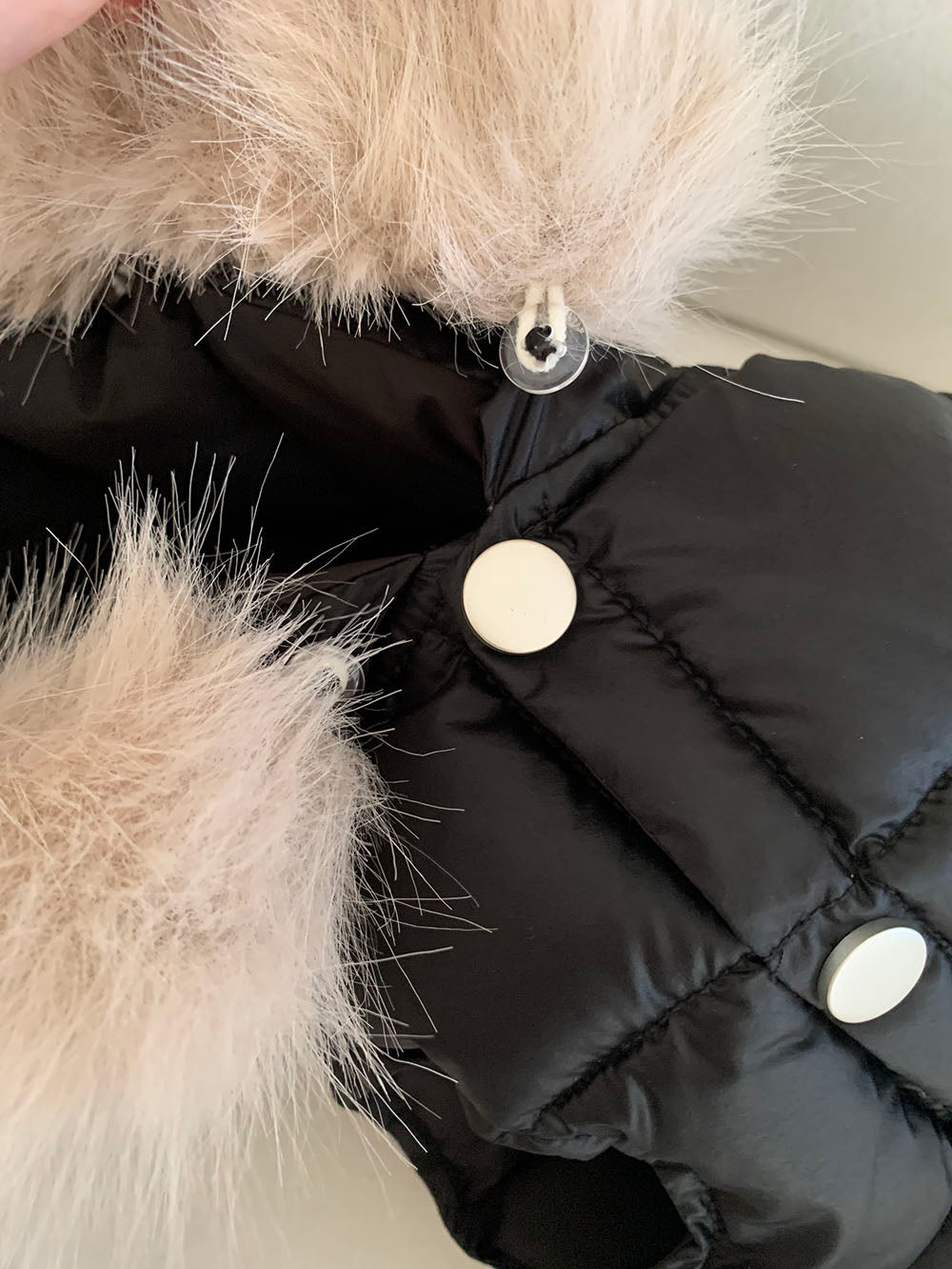 Faux Fur Hooded Puffer Vest (3 colors)