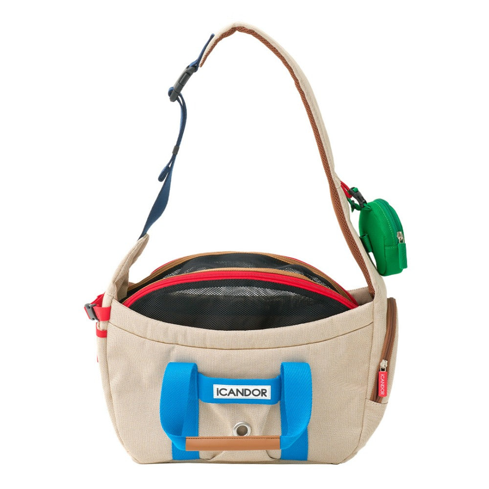 ICANDOR PEEK-A-BOO BAG ベージュ iCANDOR – Our Haru