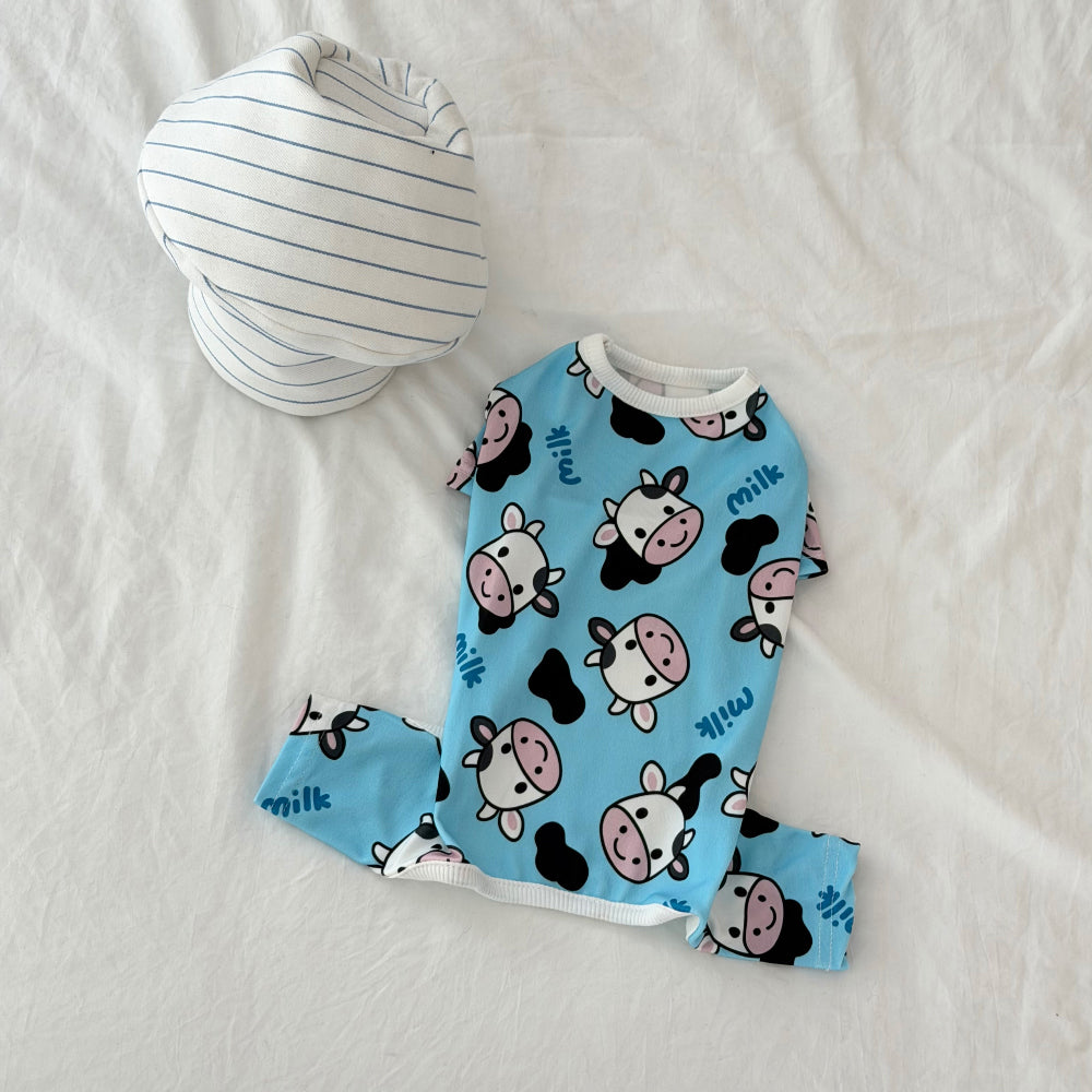 Milk Cow Long Sleeve Tee & Onesie