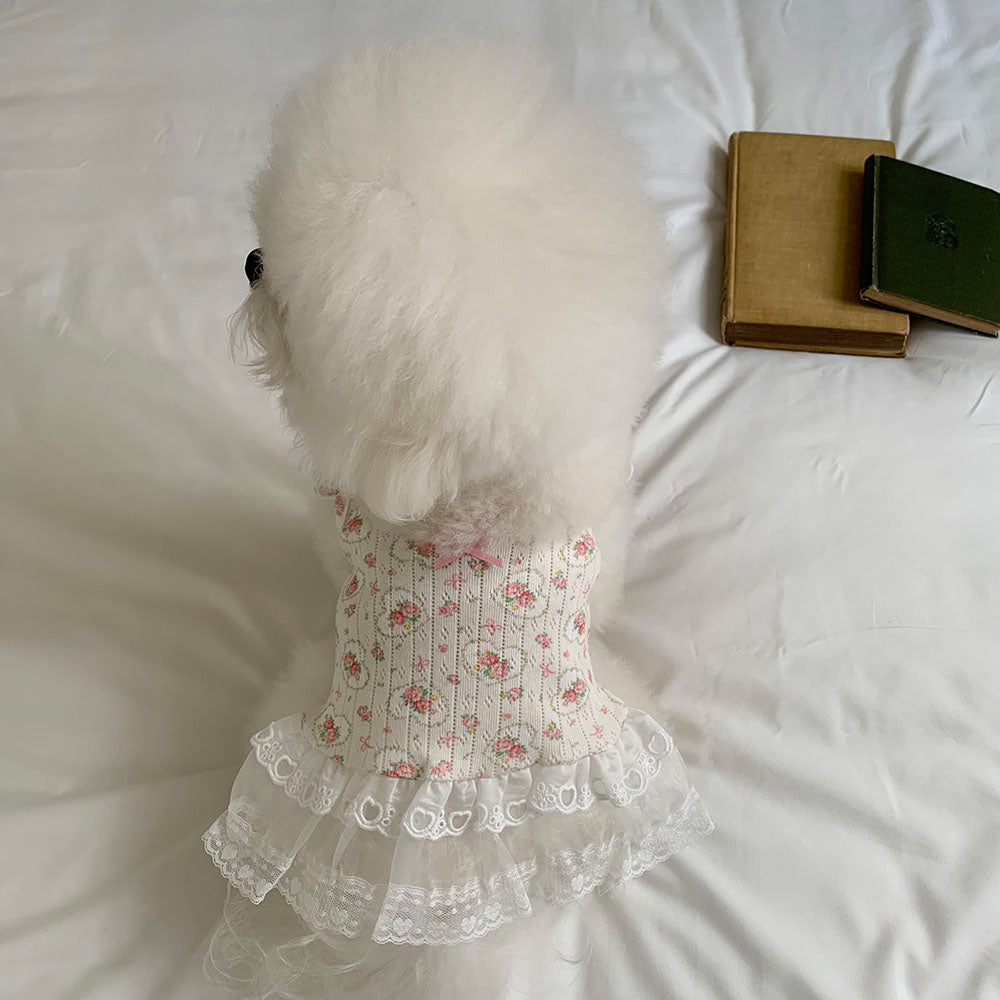 Fairy Petal Frill Dress (3 colors)