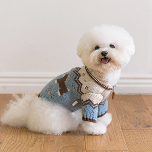 Maple Cowichan Knit Cardigan (2 colors) Preoder