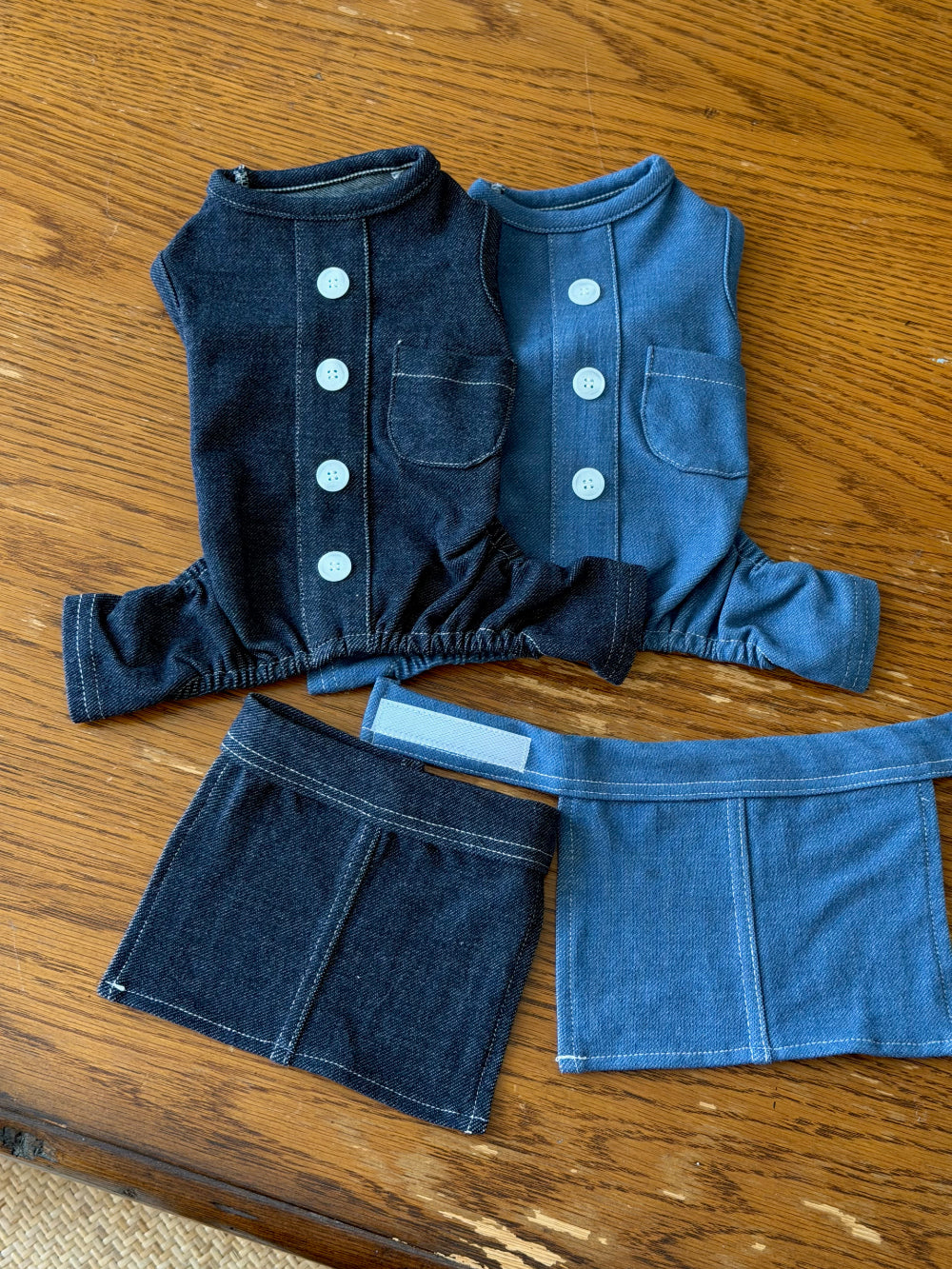 Denim Jumpsuit (2 colors)