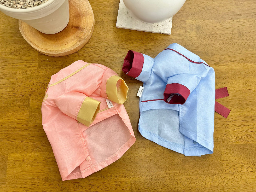 Gold Emblem Traditional Hanbok Vest (2 colors)