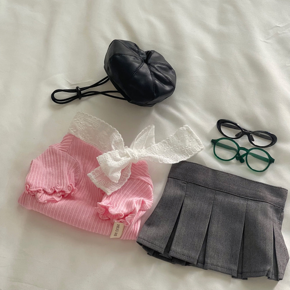 Ribbon Scarf Tee (3 colors)
