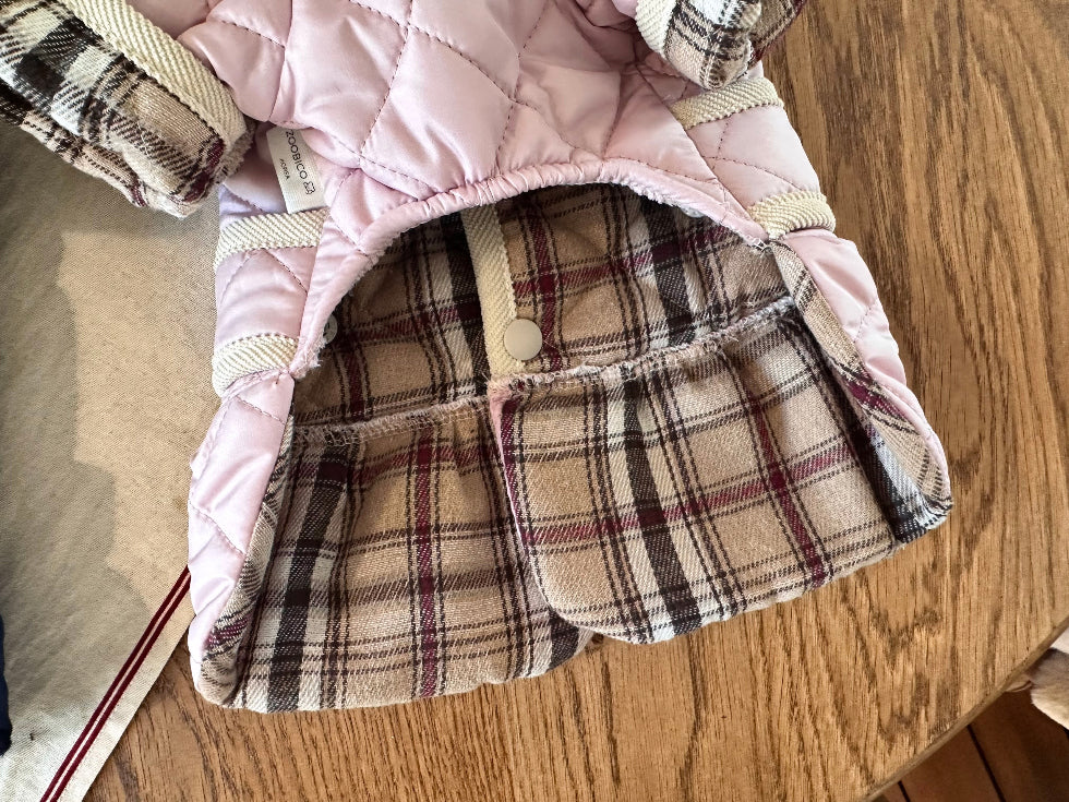 Quilted Puffer Dress (2 colors)