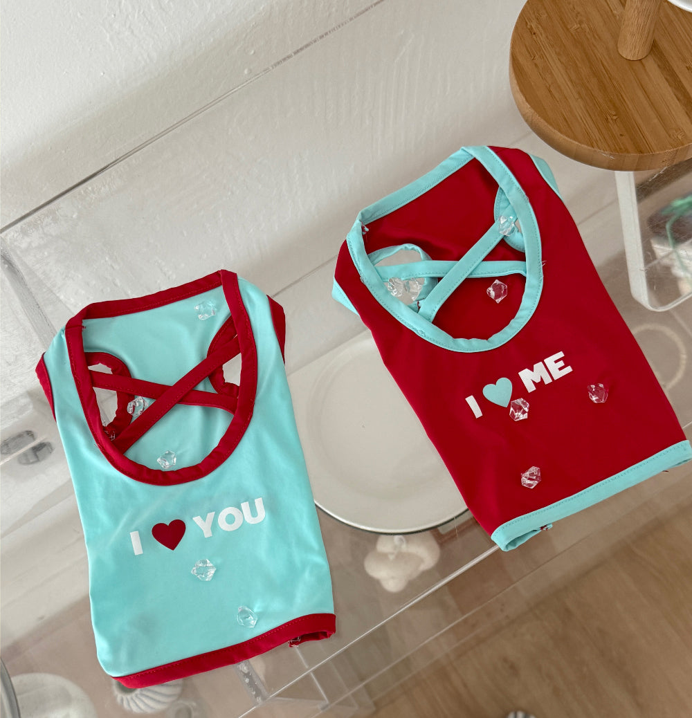 I Love You Cooling Sleeveless Top (2 colors)