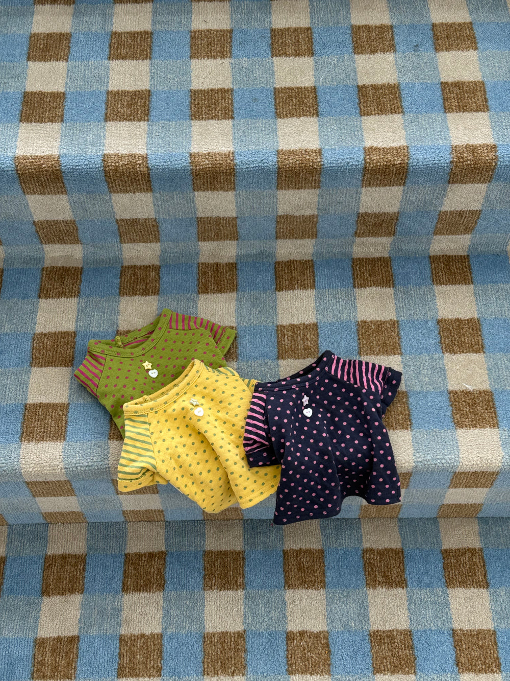 Star Button Tee (3 colors)