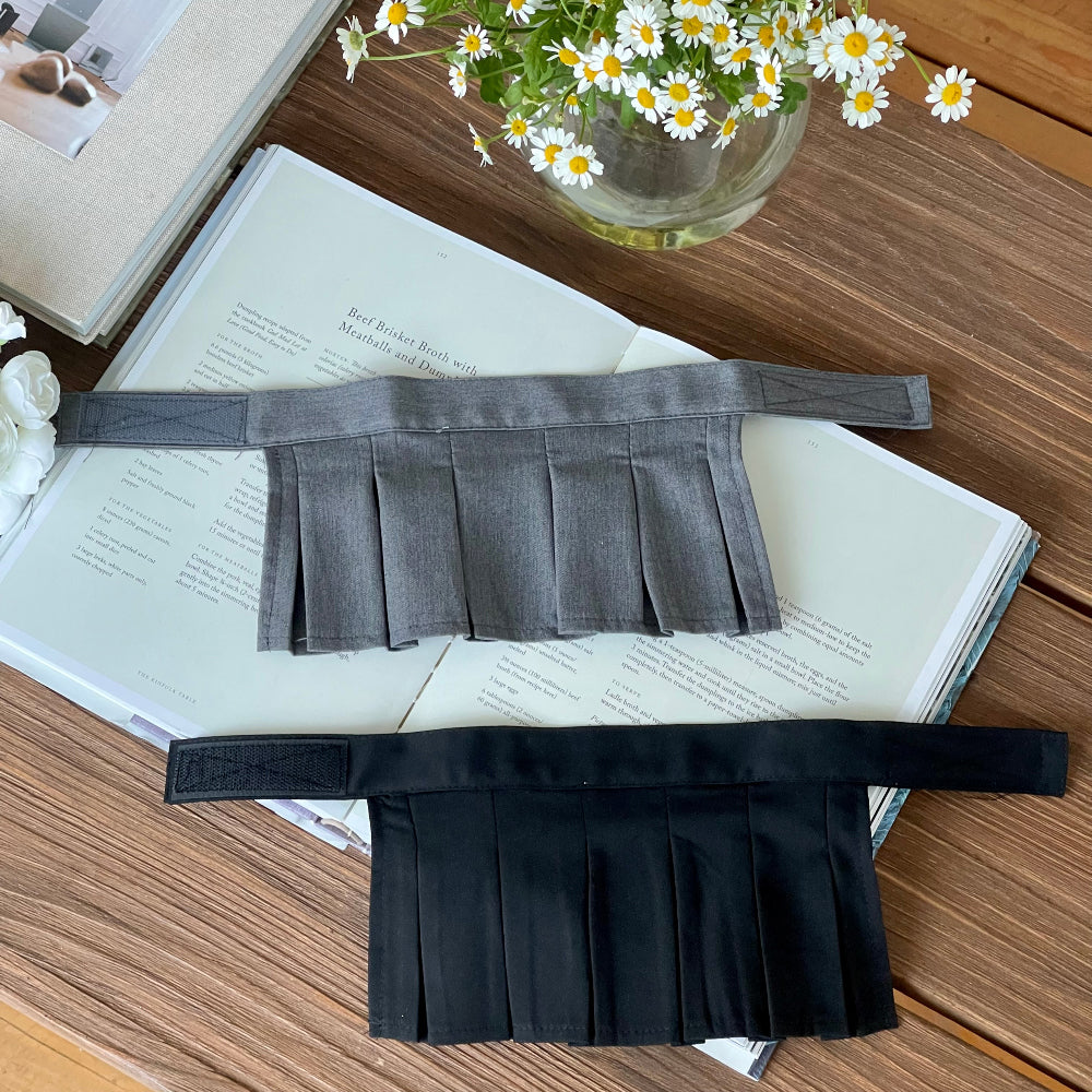 Pleats Mini Skirt (2 colors)