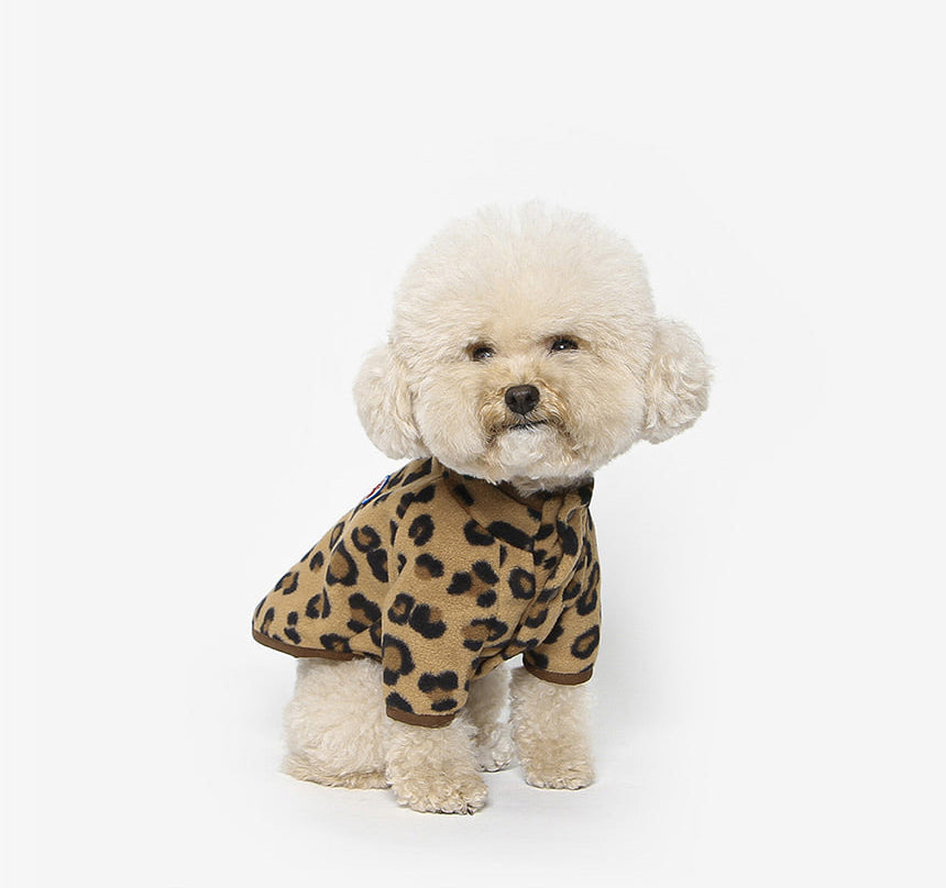 Leopard Fleece Jacket