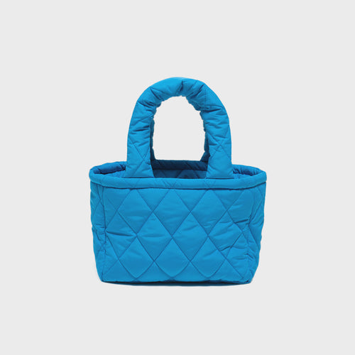 Quilted Mini Bag (Blue)