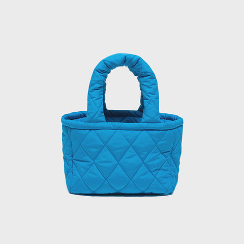 Quilted Mini Bag (Blue)