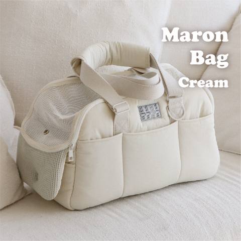 Maron Bag Pet Carrier (Cream)