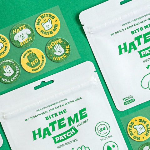 Hate Me Pest Free Patch Sticker