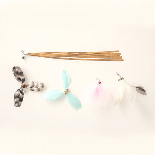 Cat Fishing Toy Refill Set (Feather)