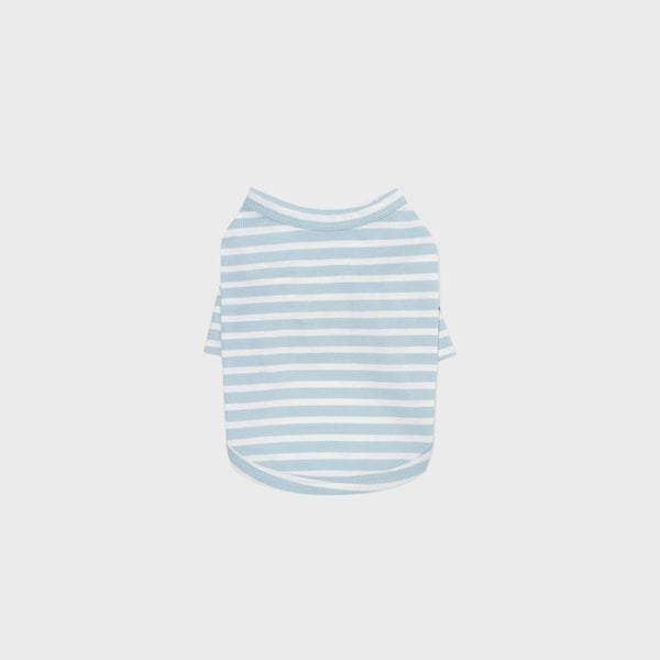 Striped Tee Baby Blue