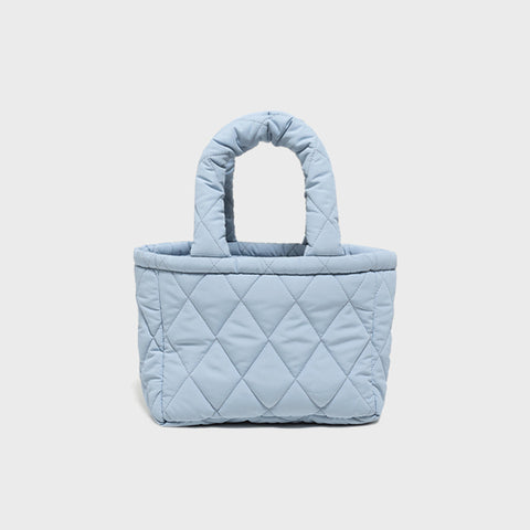 Quilted Mini Bag (Pale Blue)