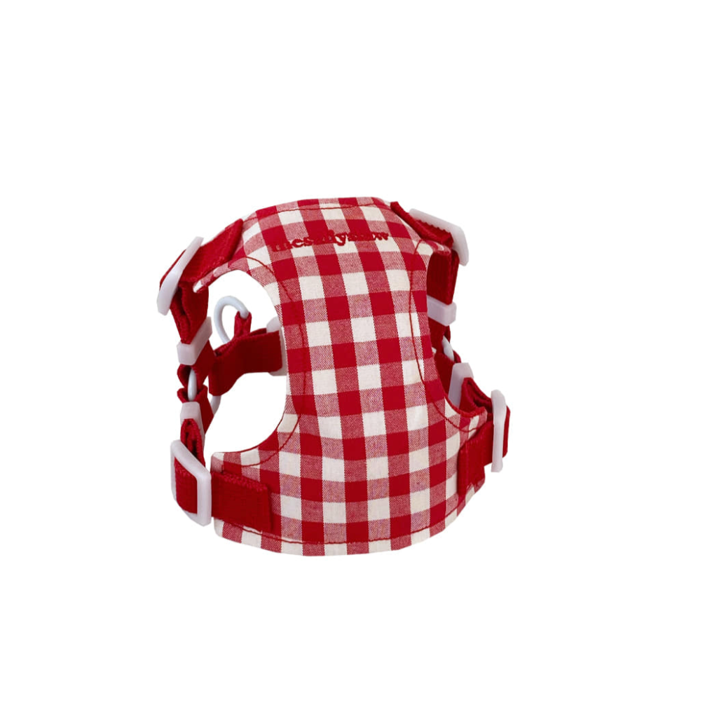 Classic Check Harness (Red)