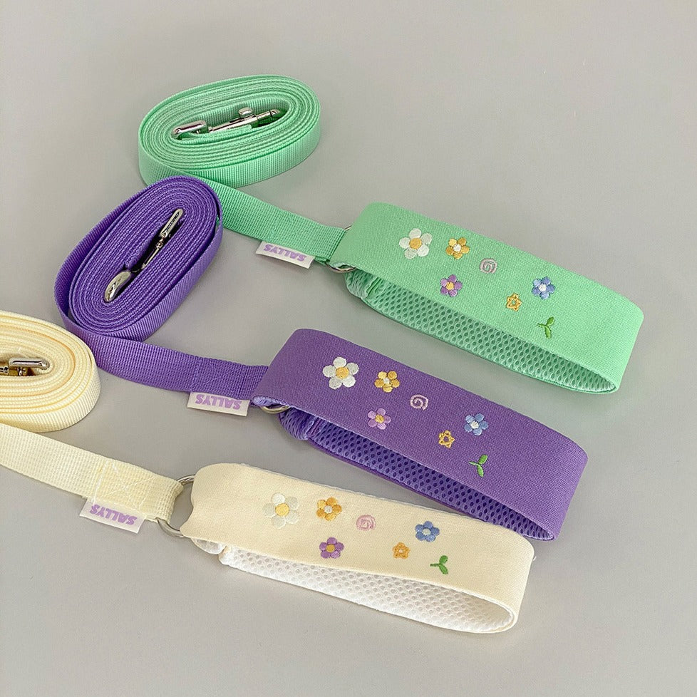 Daisy Garden Leash (3 colors)