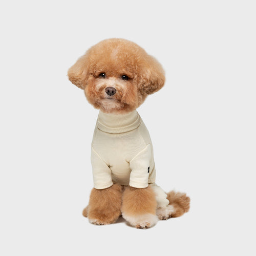 Heat Roll Neck Onesie (Cream)