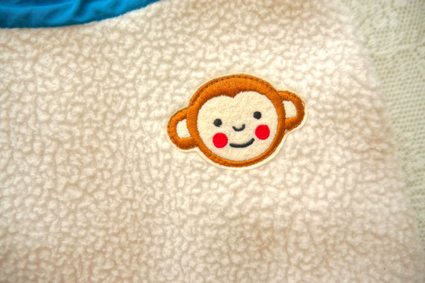 Monkey Fleece Jacket (2 colors)