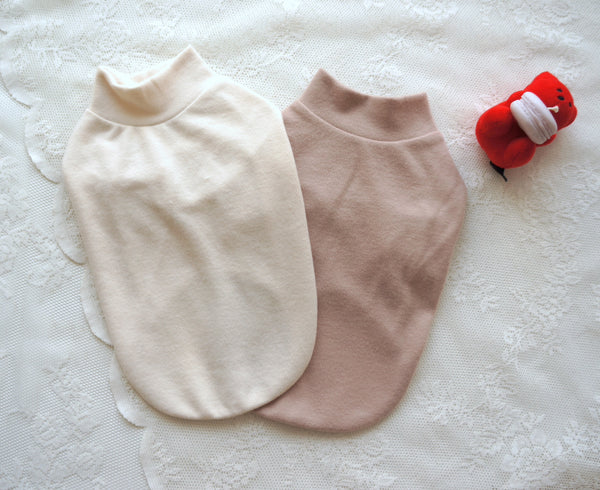 Latte Turtleneck Tee (4 colors)