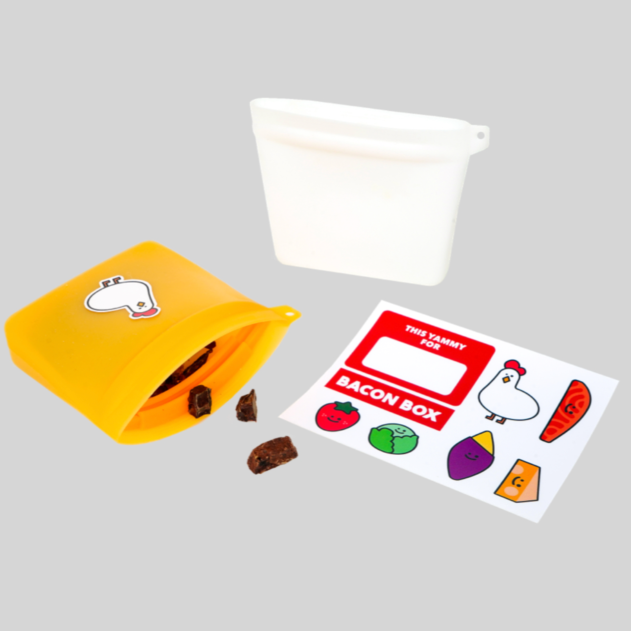 Silicone Treat Pouch Set (2pcs)