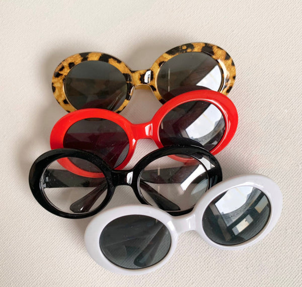Horn Rimmed Sunglasses (4 colors)