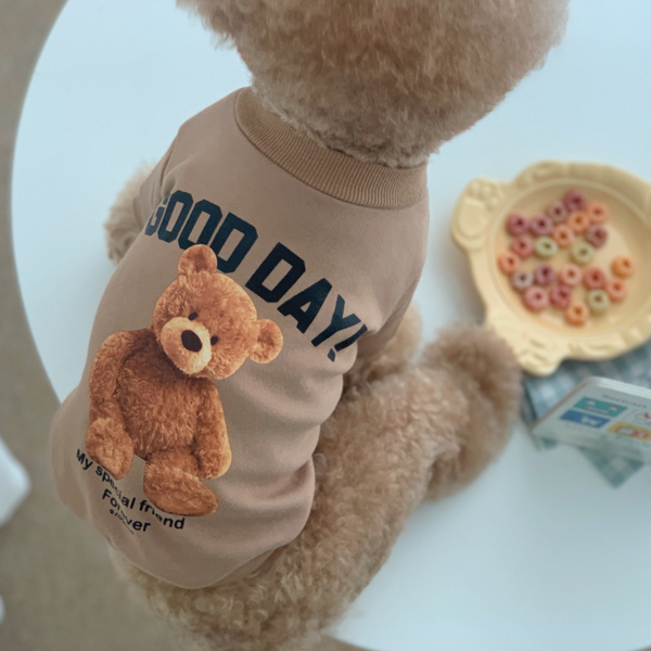 Good Day Bear Sweatshirt (4 colors)