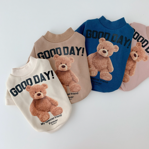 Good Day Bear Sweatshirt (4 colors)
