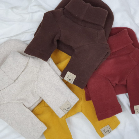 Cocoa Turtleneck Tee (4 colors)