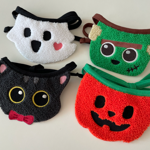 Halloween Bibs (4 styles)
