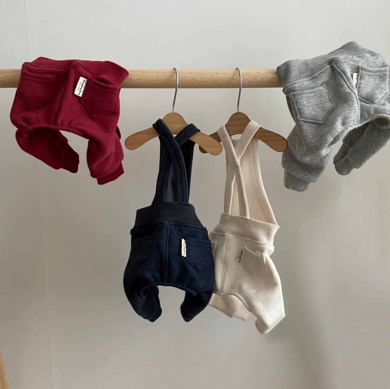 Daily Fleece Sweatpants Onesie (4 colors)