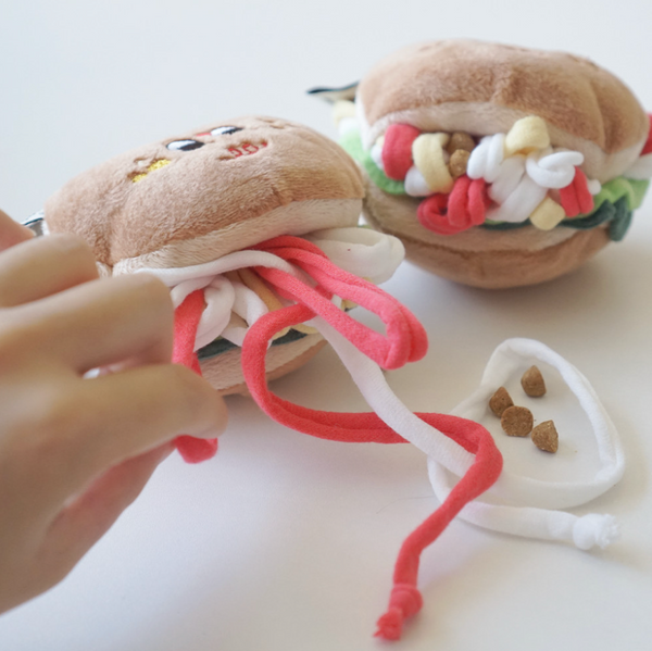 Salad Bun Nosework Toy