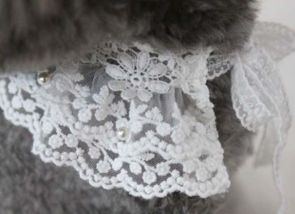 Floral Lace Cape Bandana