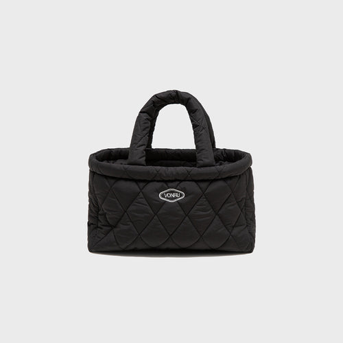 Quilted Mini Bag (Black)