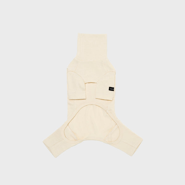 Heat Roll Neck Onesie (Cream)