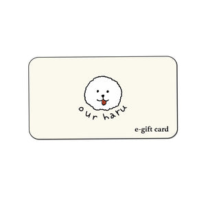 Our Haru Gift Card